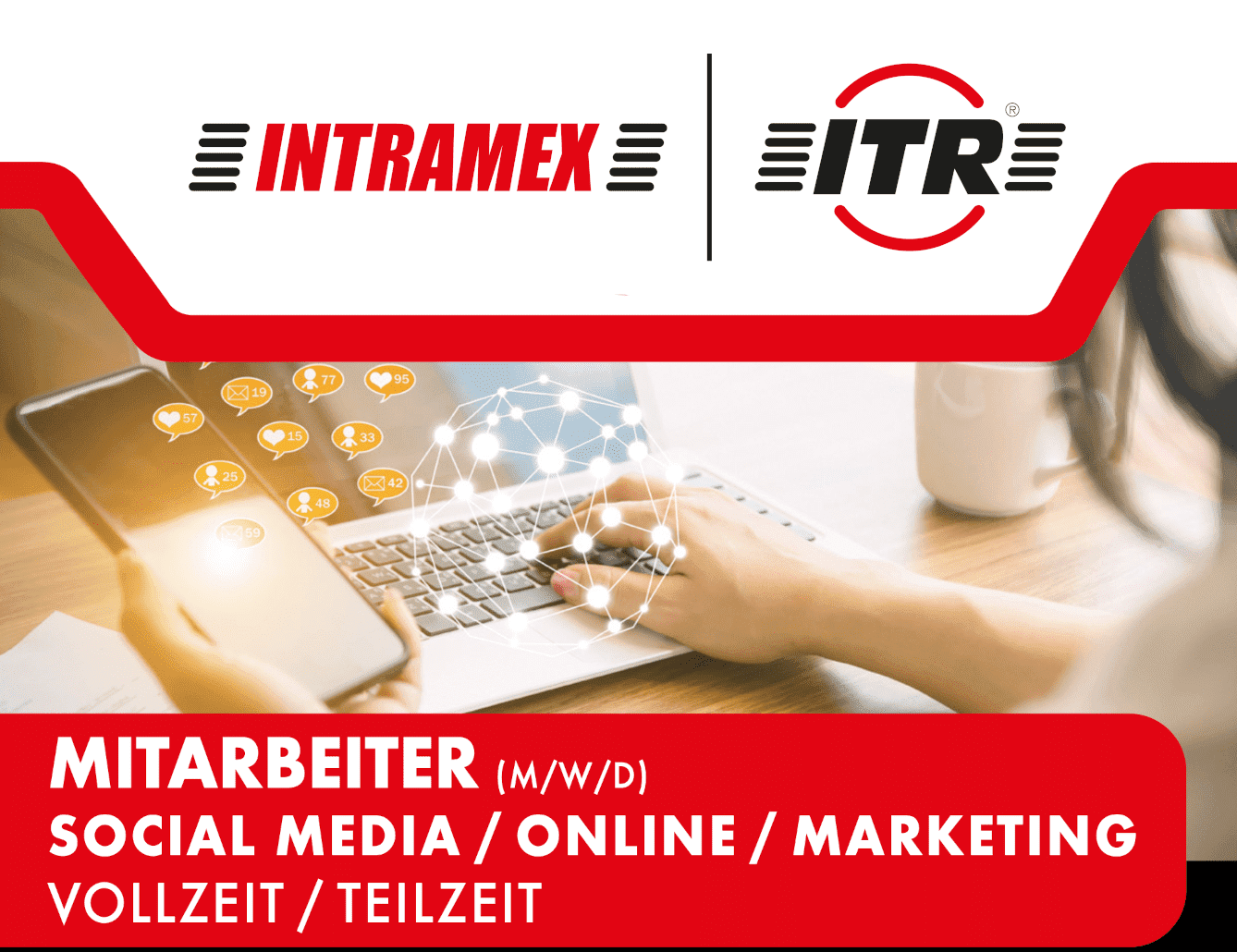 Mitarbeiter für Social Media / Online / Marketing (M/W/D) gesucht